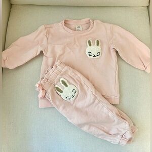 SOLD H&M Bunny Matching Set